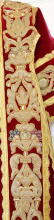Red Antique Roman High Mass Set of Vestments 8682